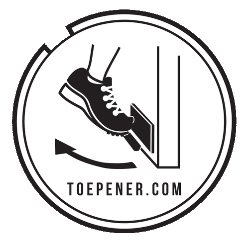 Toepener - Hands Free Door Opener. Touchless, Stainless Steel & Heavy Duty - Picture 3 of 3
