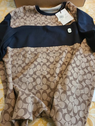 New Coach Signature T-shirt Khaki/Black - 2XL Limited Edition. - Picture 4 of 8