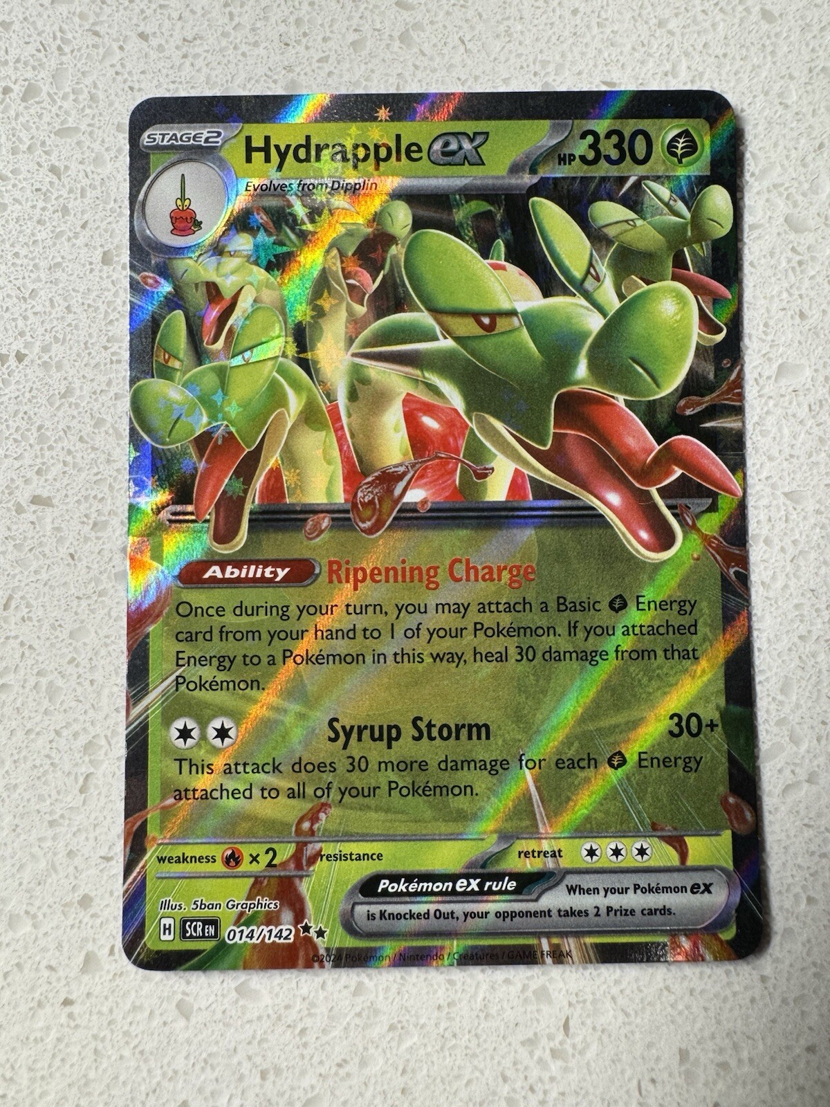 Hydrapple ex 014/142 Sv07: Stellar Crown Holo - NM