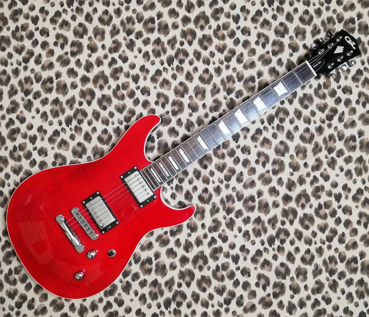 激レア G&L Ascari GTS トランスレッド ギター Electric Guitar G&L Ascari GTS Trans Red Super Rare