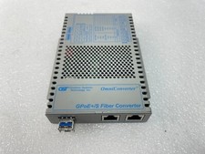 Omnitron Systems OmniConverter GPoE /S Fiber Converter NICE DEAL FREE SHIPPING