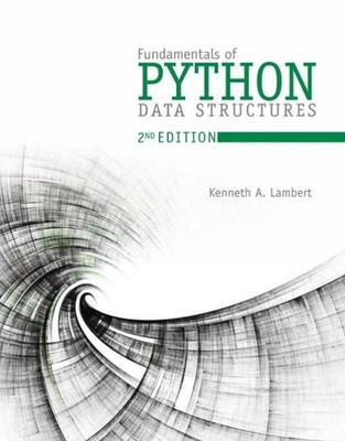 Fundamentals of Python: Data Structures by Kenneth Lambert (English) Paperback B