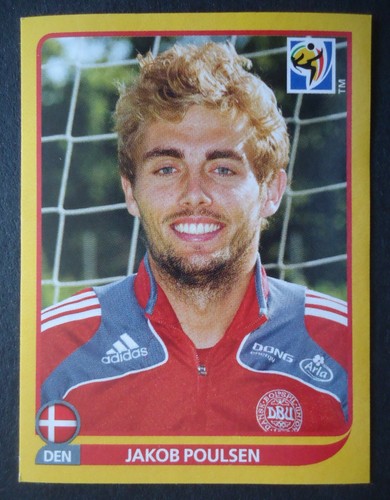 Panini 364 Jakob Poulsen Denmark WM 2010 Südafrika # Swiss Special Edition - Bild 1 von 2