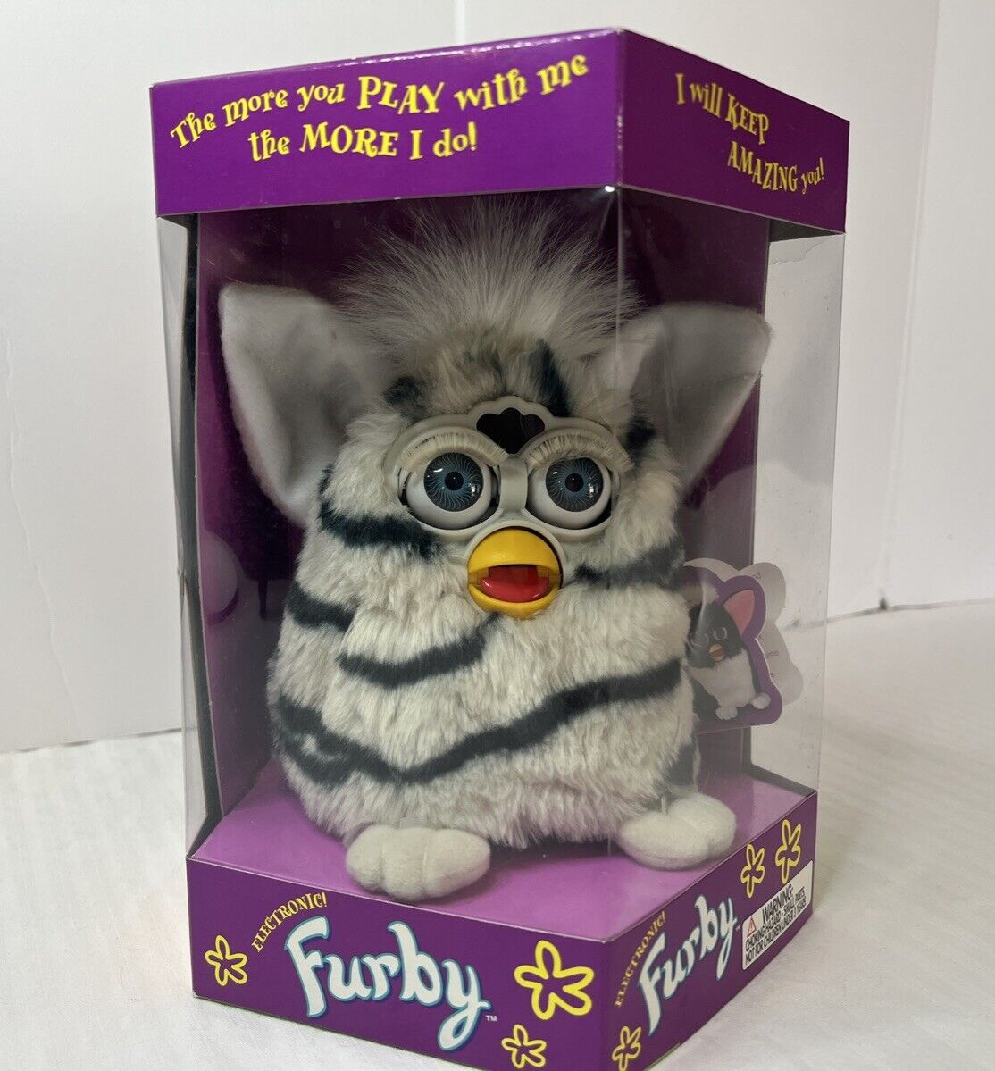 89年 ヴィンテージ ファービー Vintage Furby Black & White