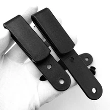 2PC HOLSTER CLIPS K Sheath Waist Clip Knife Sheath Back Scabbard For KYDEX IWB