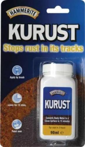 Hammerite Kurust 90ml Converts Rust in 15 Min Paintable - Photo 1 sur 1