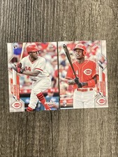 Aristides Aquino 2020 Topps Update Series # U-29 Cincinnati Reds + Opening Day