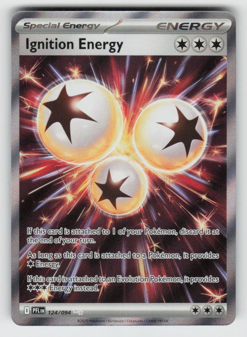 Ignition Energy 124/094 Ultra Rare Phantasmal Flames Near Mint