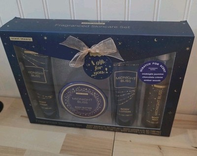 Scent Theory Midnight Bliss Fragrance Gift Set NEW SEALED Body Wash Lotion Mist