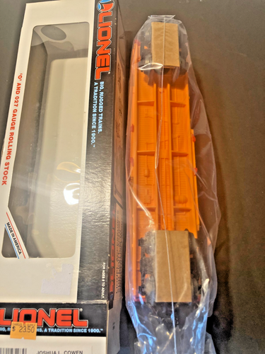 (2) LIONEL INVENTOR FREIGHT SERIES CARS A.C. GILBERT , JOSHUA LIONEL COWEN NIB - Picture 5 of 6