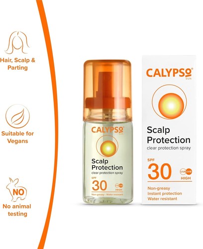 Calypso Spray Protección Cabello y Cuero Cabelludo SPF30 No Graso Alta Protección UVA y - Imagen 4 de 8
