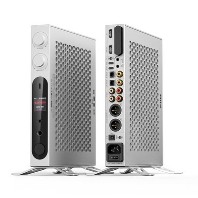 Fiio K19 Desktop Audio System (Silver) [Ships From Authorized Domestic Retailer_