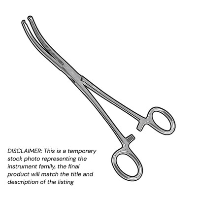 20 pcs Rochester-Ochsner Hemostatic Forceps 10'' Curved 1x2 Teeth Stainless XPRS