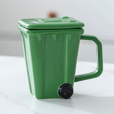 Coffee Cup Recycling Bin Cup Reusable Drinkware Tricky Gifts Daily Use Cup