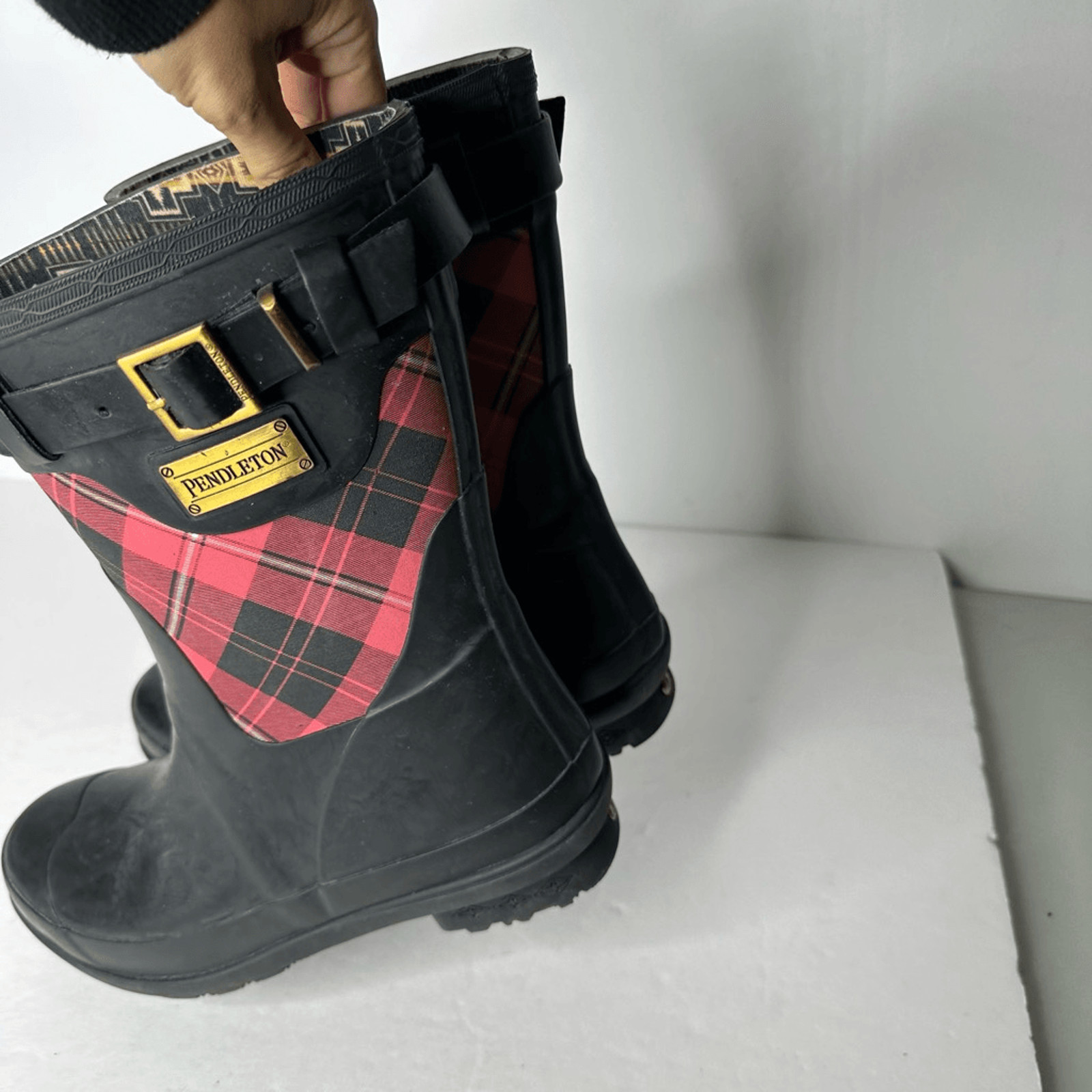 PENDLETON Cunningham Heritage Short Boot Scarlet … - image 4