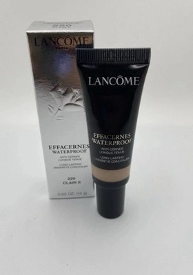 Lancome  Effacernes Waterproof Undereye  Concealer - 220 Clair II- New In Box
