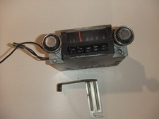 1967 - 1972 Ford Truck Original Am Radio With Bracket - Tested 1967 - 1972 Ford Truck Original Am Radio With Bracket - Tested