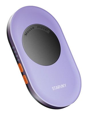 Mechanical Mouse Jiggler, Ultra-Slim Mouse Mover, with Adjustable Running Tim...