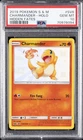 2019 POKEMON SUN & MOON HIDDEN FATES #SV6 CHARMANDER-HOLO PSA 10