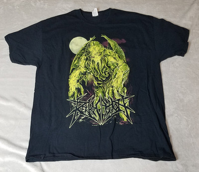 REVOCATION vintage Cthulhu T-shirt 2010 Death Metal Size 2XL