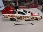 Fiberglass And Diecast 116 Funny Car Speed Racer Signed Whit Bazemore