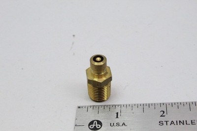 Nos Quick Connect Marine Fuel Tank Fitting Male 1/4'' NPT Brass