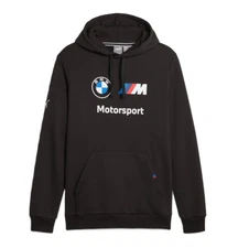 Puma Men's BMW M Motorsport Fleece Hoodie Black 621301-01 j