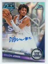 2023-24 1st Bowman U Chrome Basketball Dillon Jones Lava Auto RC /199 #BCPA-DIJ