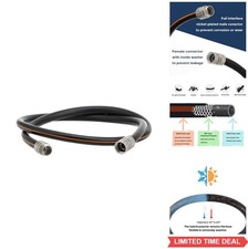 Garden Hose 5/8 Inch Custom Length Heavy Duty No Kink Flexible Leakproof 600