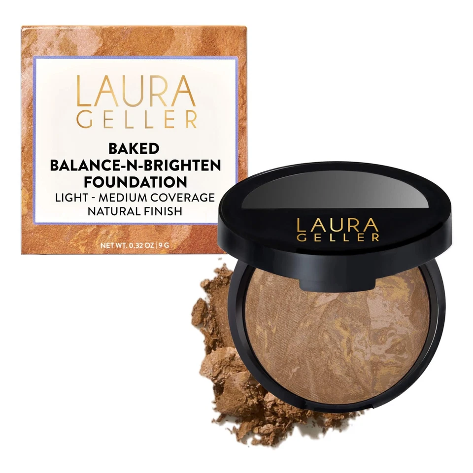 LAURA GELLER Baked BalancenBrighten Fond de Teint Poudre Correcteur de Couleu... - Photo 1/4