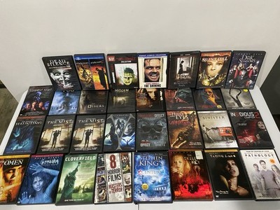 Mixed Lot of 31 Horror Movie Genre DVDs - Collectables