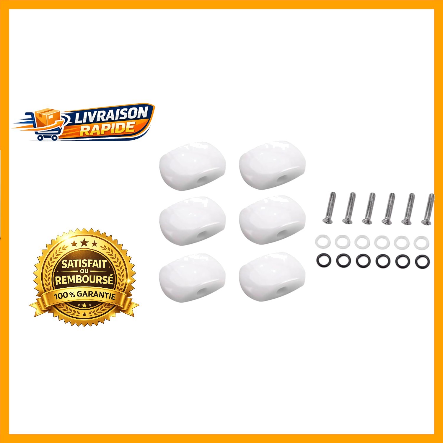 6 Pièces de Remplacement pour Guitare Classique - Avis Clients 415 Étoiles