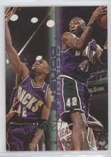 1995-96 Fleer Double Double Vin Baker #1 0a3