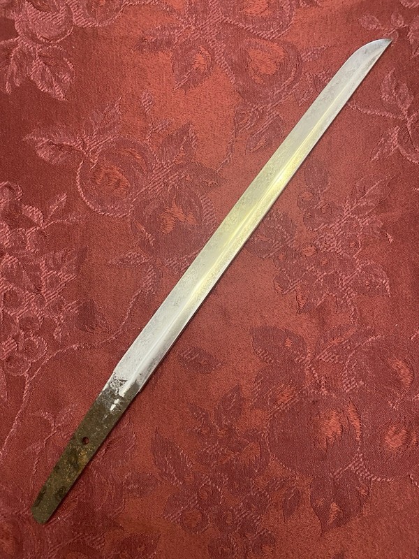 Authentic Antique Japanese Wakizashi Sword Mumei  47.5cm / 18 11/16" Katana