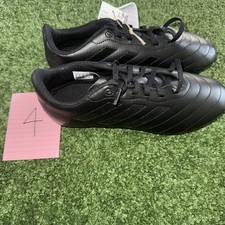 Goletto VII Firm Ground Astro Turf Football Boots Junior Size UK 4 Black New