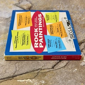 Sega CD Hot Hits Adventurous Music Sampler + Rock Paintings 2 CDs CD+G