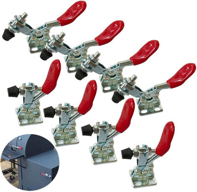 Small Quick Release Horizontal Toggle Clamp 201A Hand Tool 60 Lbs / 27Kg (201-8P