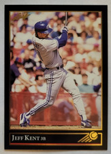1992 Leaf Black Gold Jeff Kent RC #445 NM RARE HOF