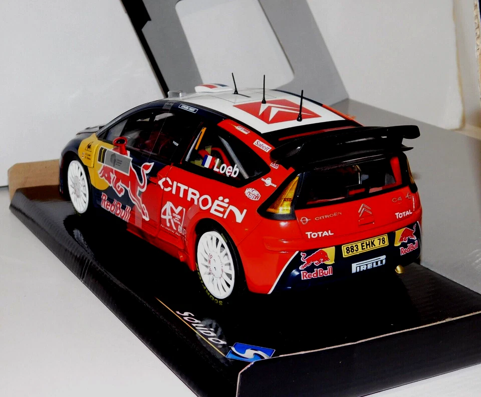 CITROEN C4 WRC N 1 WINNER RALLY IRELAND 2009 S.LOEB - D.ELENA  SOLIDO  1:18 - Image 3 of 4