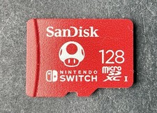 NINTENDO SWITCH || SANDISK 128 GB MICRO SD KA...