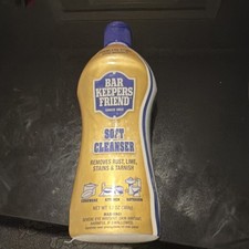 Bar Keepers Friend Soft Cleanser 13 oz Rust Lime Stain Tarnish Remover Kitchen