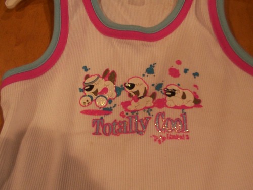 Limited Too 2PC Summer "Totally Cool" Dog Pajamas-Sz. L(14/16) - Picture 4 of 6