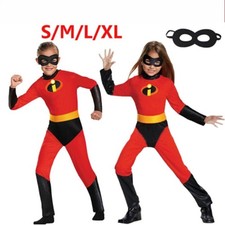 Kids Boys Girls The Incredibles Halloween Cosplay Fancy Dress Costume Party uk!