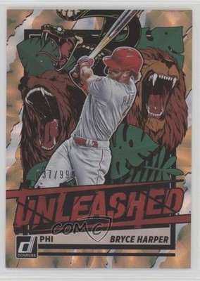 2021 Panini Donruss Unleashed 737/999 Bryce Harper #UNL22 1h1t