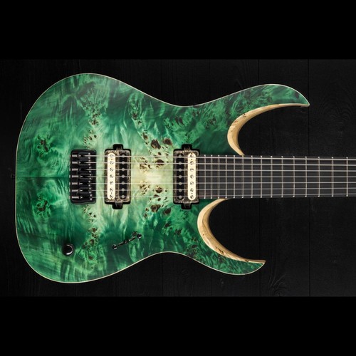 Mayones Duvell 7 Elite Eye Poplar - Trans Natural Fade Green *NEW* - Bild 6 von 12