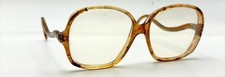 Vintage Sterling Optical Ashley Brown Translucent Oval Sunglasses FRAMES ONLY