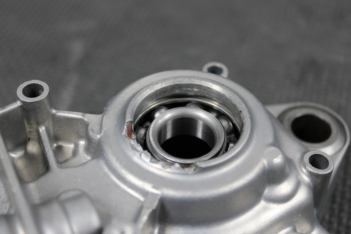 1998 Honda Cr125 Left Crank Case Bottom End Half Crankcase