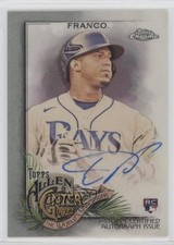 2022 Topps Allen & Ginter Chrome Full-Size Auto Wander Franco #AGA-WF Auto 7c5