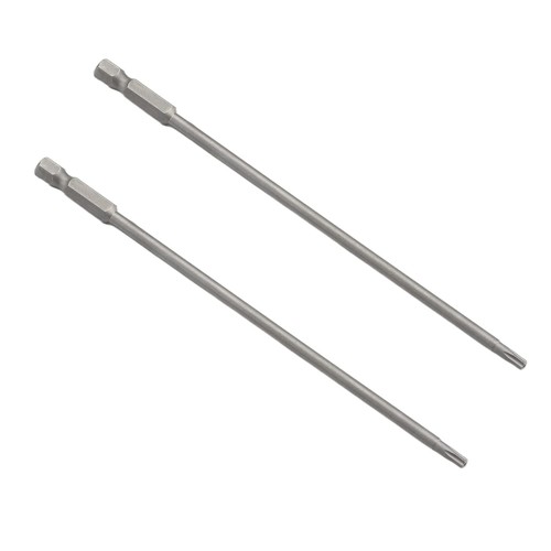 2 Pcs Torx Screwdriver Bits, 1/4 inches Hex Shank T15 Magnetic Security Tampe...