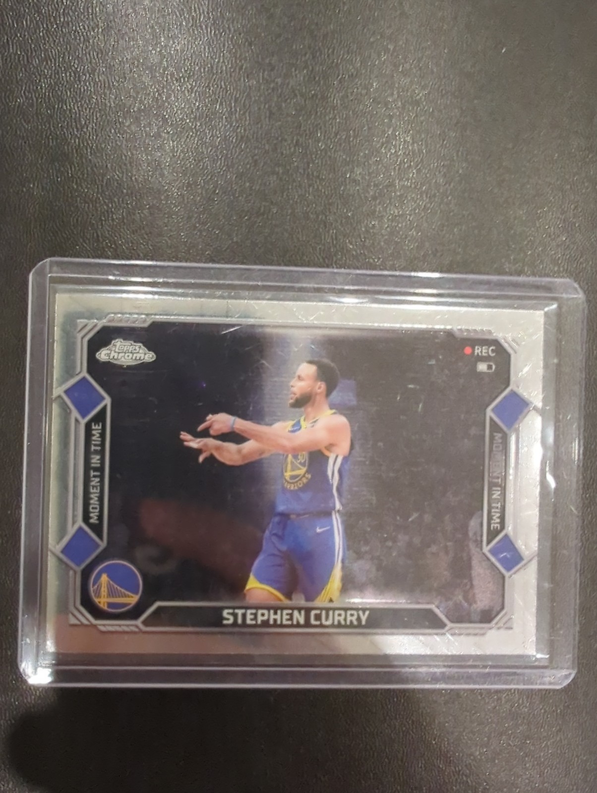 2025-26 Topps Chrome Update Stephen Curry Moment in Time MT-2 Warriors
